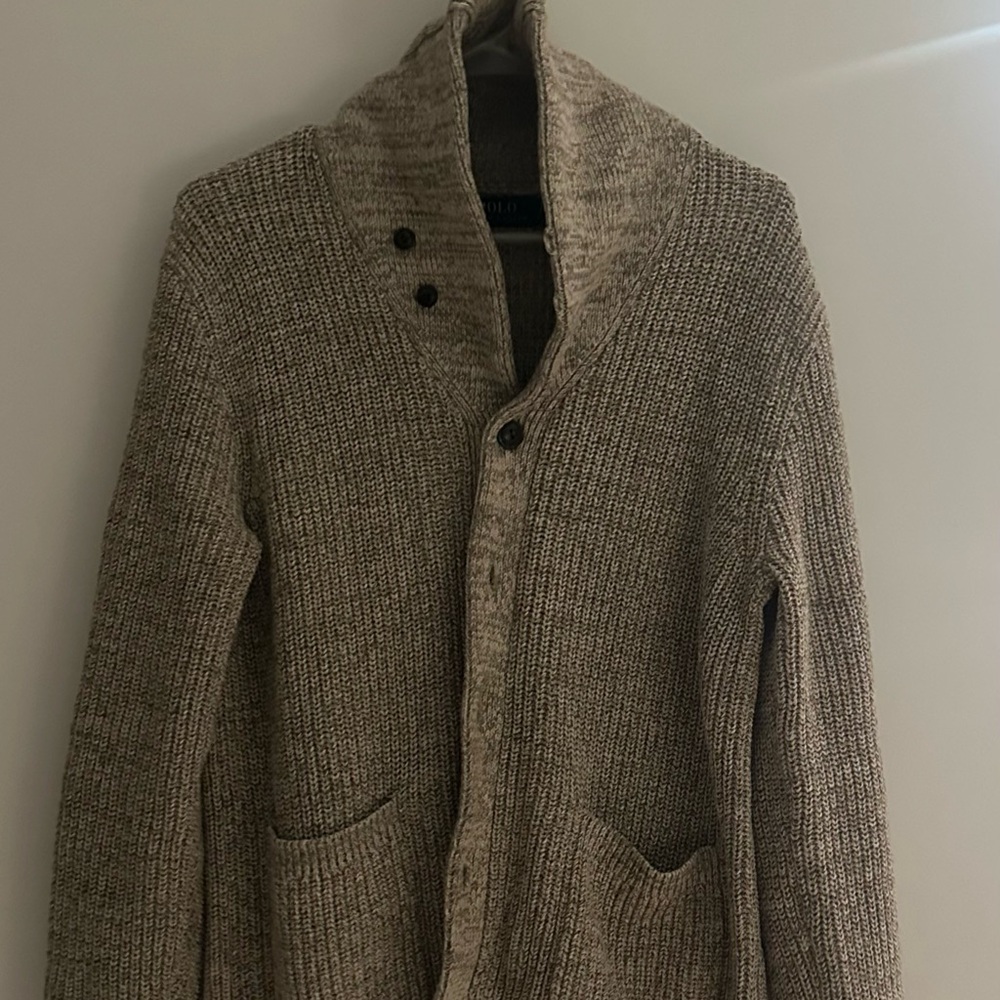 Polo Ralph Lauren Men’s Cotton Shawl-Collar Cardigan
